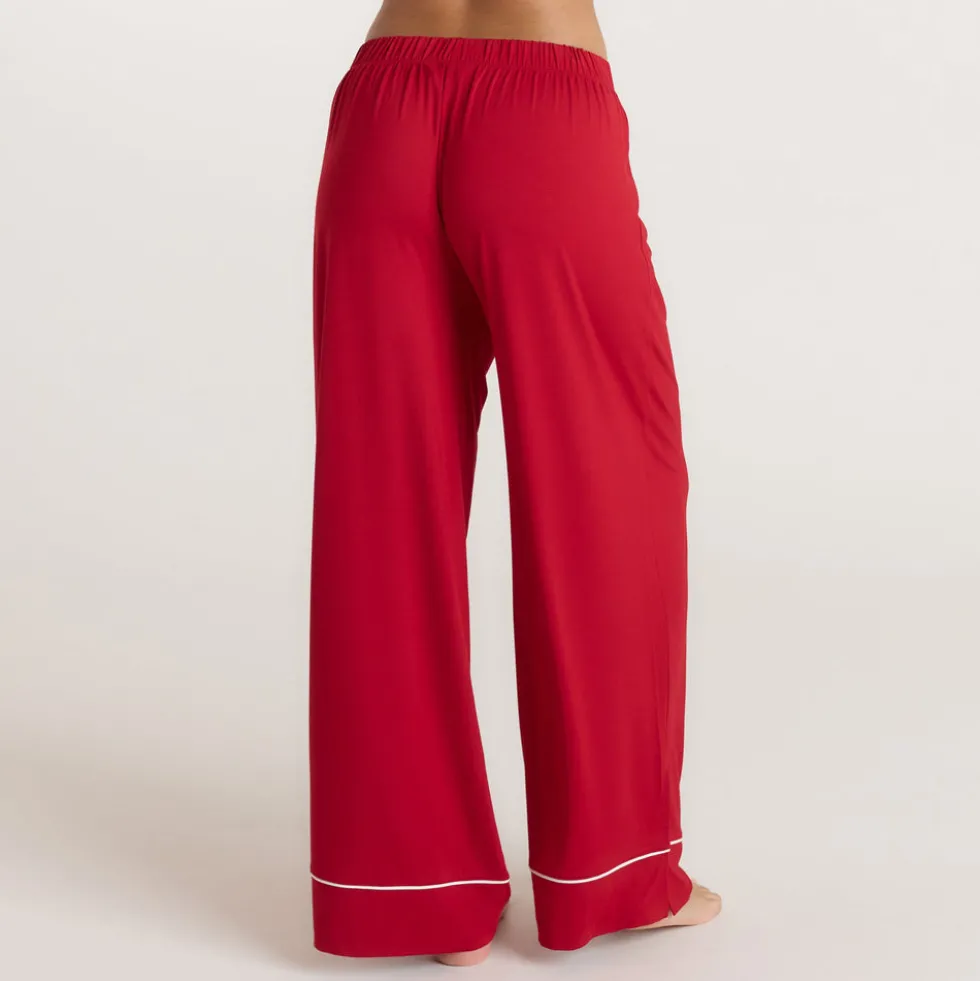 Alpine Dreams Pyjamahosen - Rot