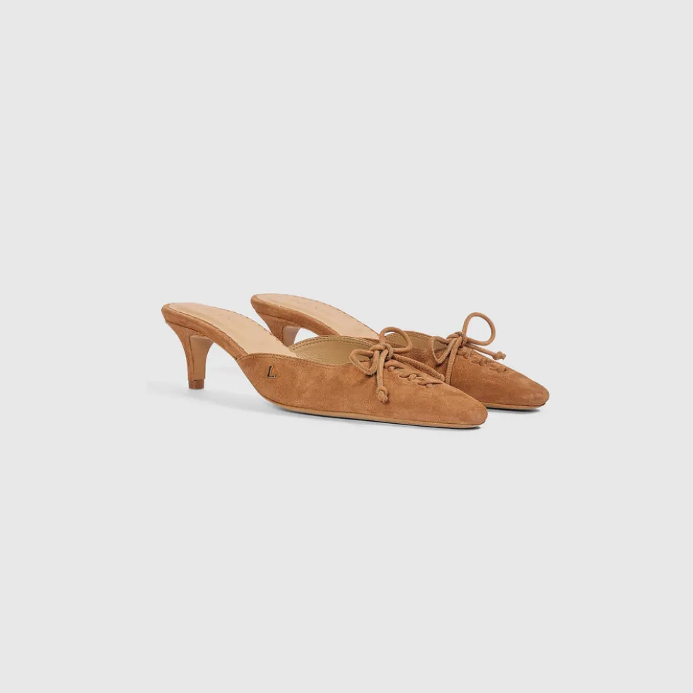 Annabelle Kitten-Heel - Hellbraun