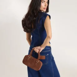 Annika Bowlingtasche - Braun