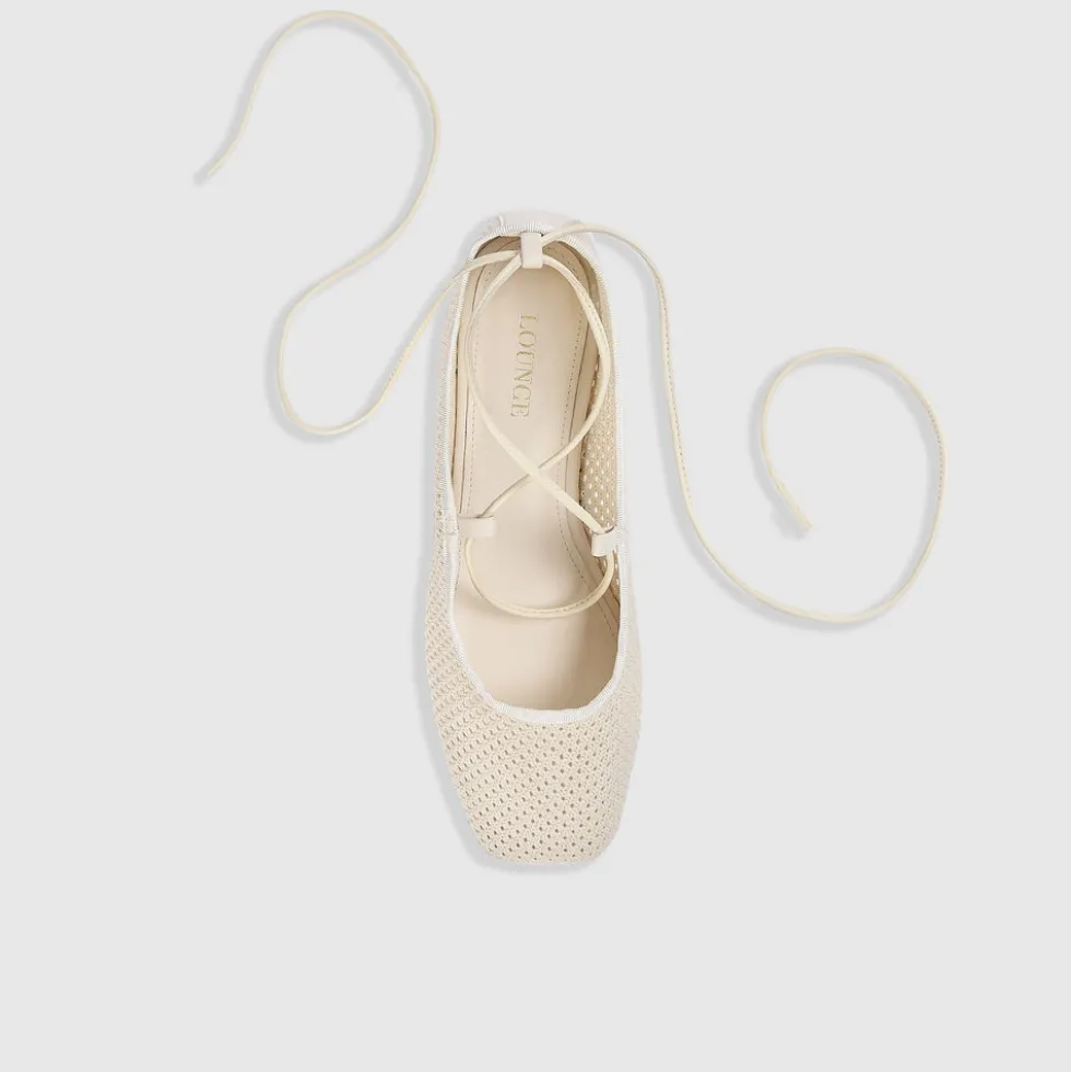 Athena Ballerinas - Weißgrau