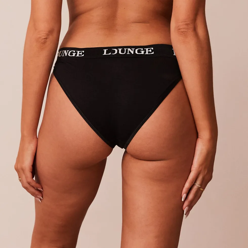 Bamboo Triangle Slip - Ganz Schwarz