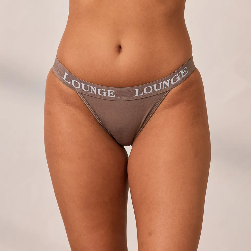 Bamboo Triangle Slip - Kaffee