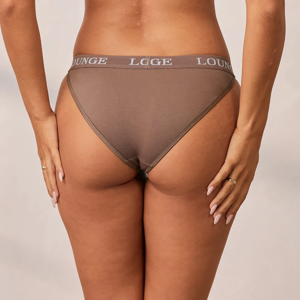 Bamboo Triangle Slip - Kaffee