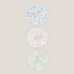 Bloom & Stripe Haargummi (3er-Pack) - Bunt