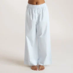 Bloom & Stripe Pyjamahose - Blau