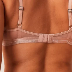 Blossom Balcony BH & String Set - Dusty Rose