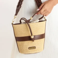 Cleo Bucket-Bag - Beige