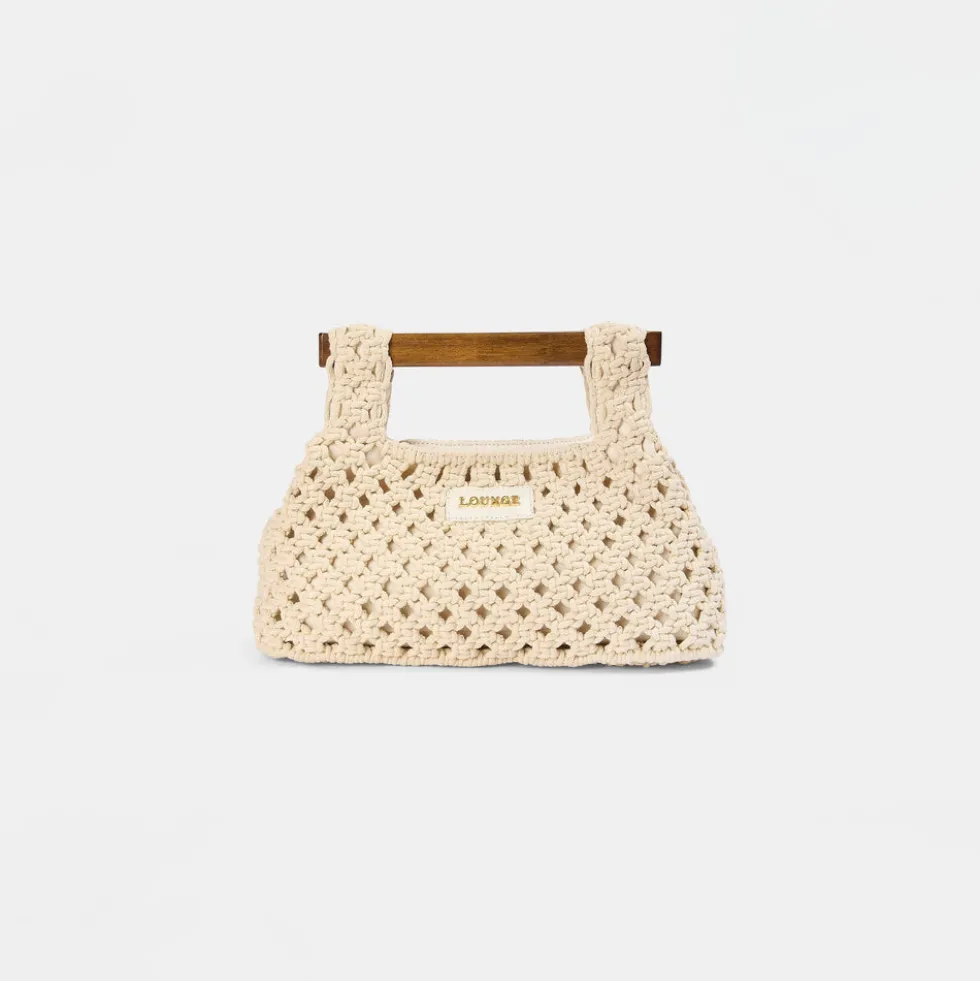 Clover Clutch - Crèmefarbe