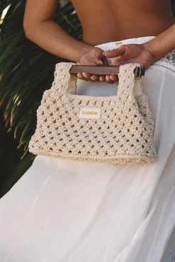 Clover Clutch - Crèmefarbe