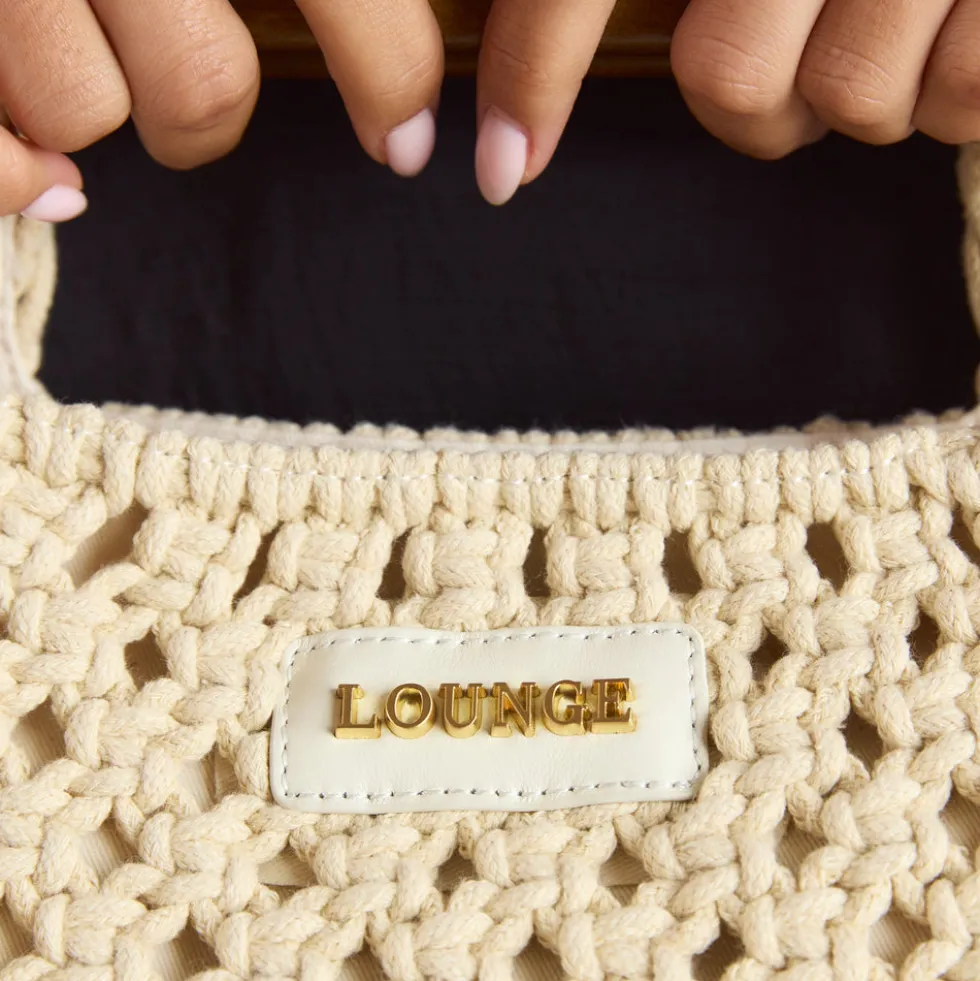 Clover Clutch - Crèmefarbe