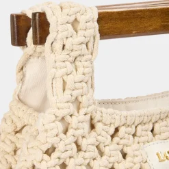 Clover Clutch - Crèmefarbe