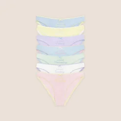 Days of the Week Slip (7er Paket) - Mehrfarbiges Pastell