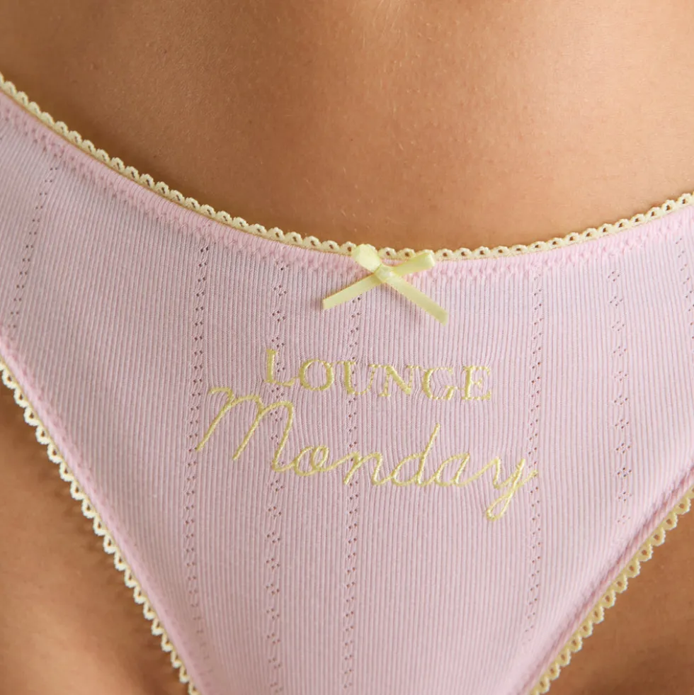 Days of the Week String (7er Paket) - Mehrfarbiges Pastell