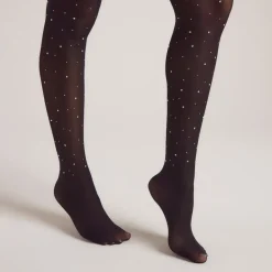 Dimanté Strumpfhose (40 denier) - Schwarz