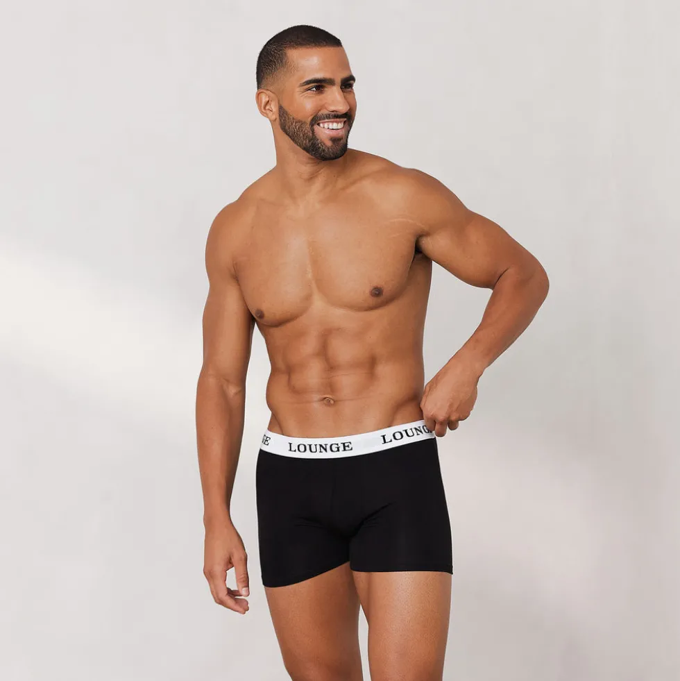 Everyday Herren-Boxer (3er Paket) - Schwarz