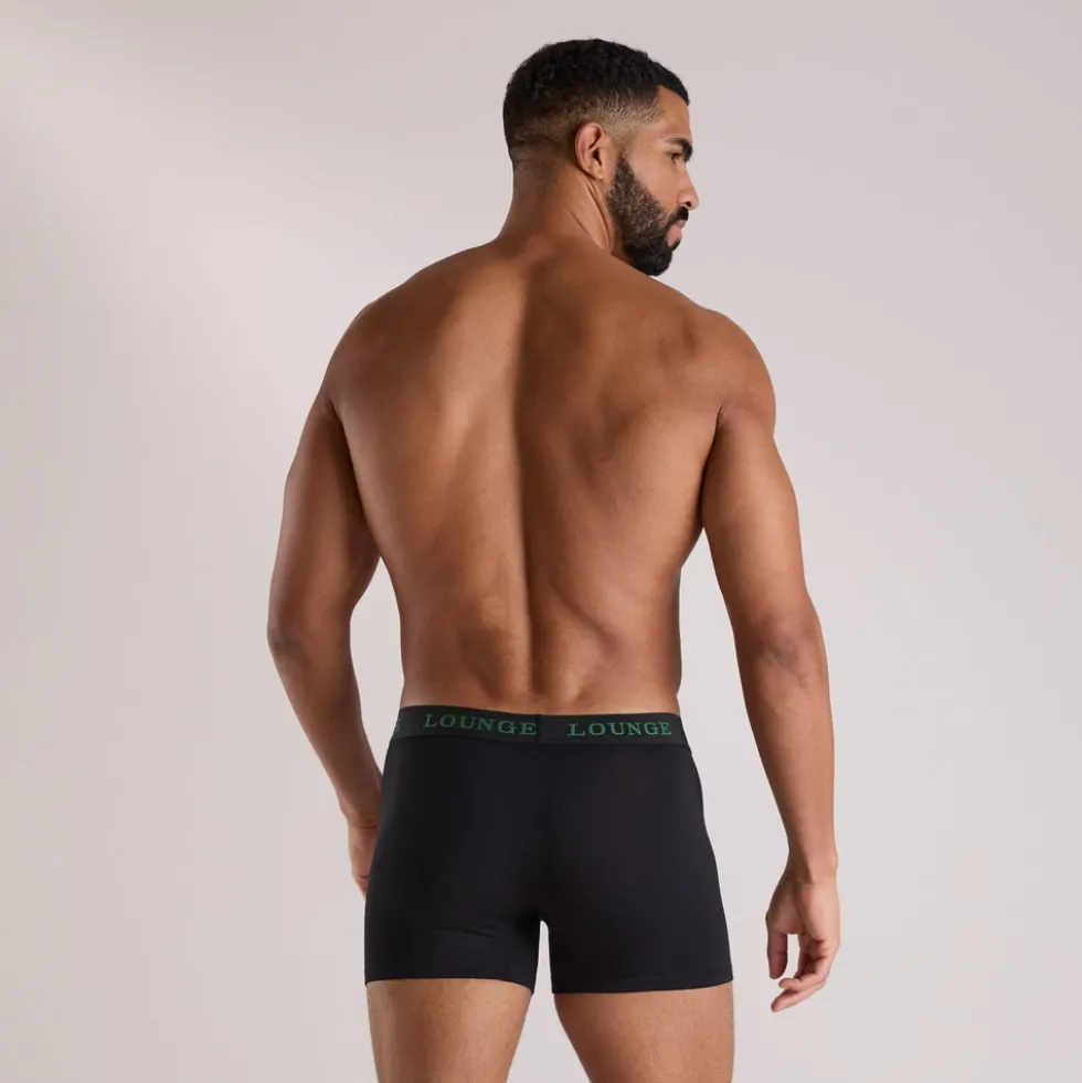 Everyday Herren-Boxer (3er Paket) - Ganz Schwarz
