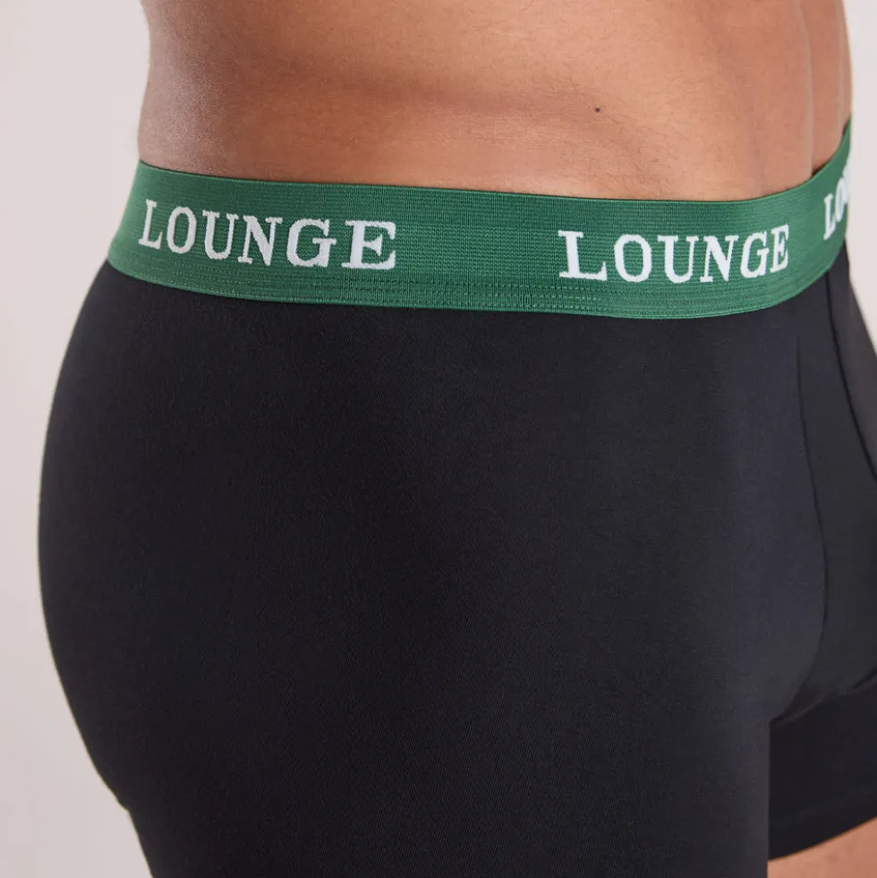 Everyday Herren-Boxer (3er Paket) - Schwarz Multi