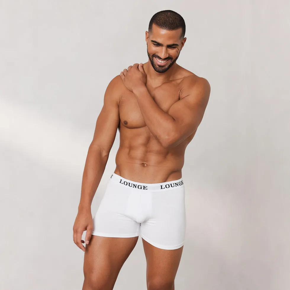 Everyday Herren-Boxer (3er Paket) - Weiß