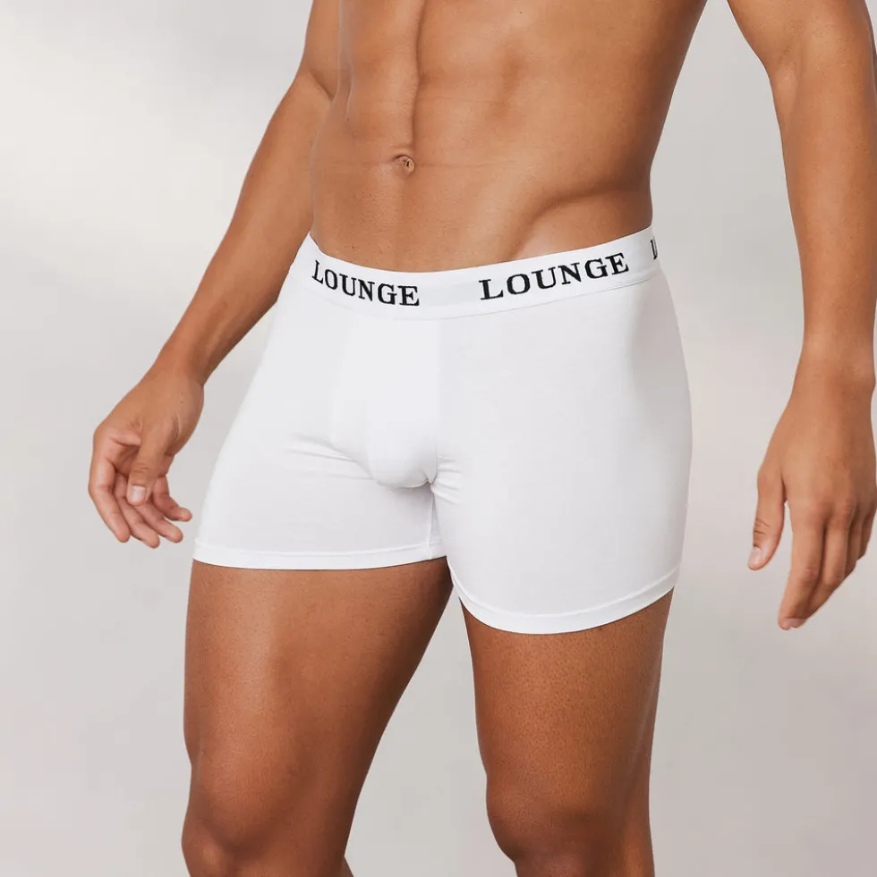 Everyday Herren-Boxer (3er Paket) - Weiß