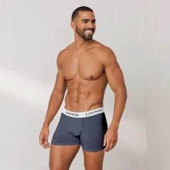 Everyday Herren-Boxer (3er Paket) - Geräuchertes Blau
