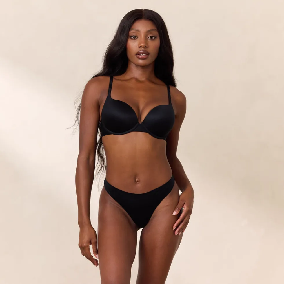 Everyday Stark Push-Up BH - Schwarz