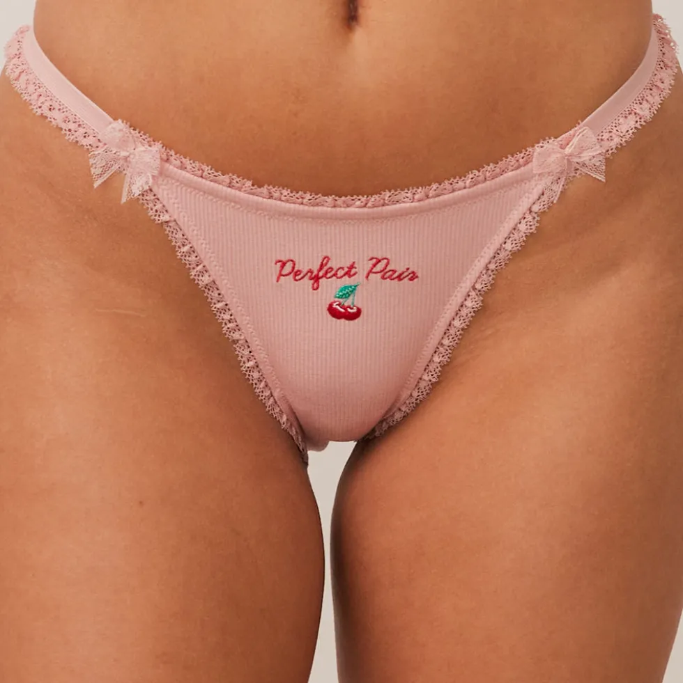Fruity 'Perfect Pair' Slip - Rosa