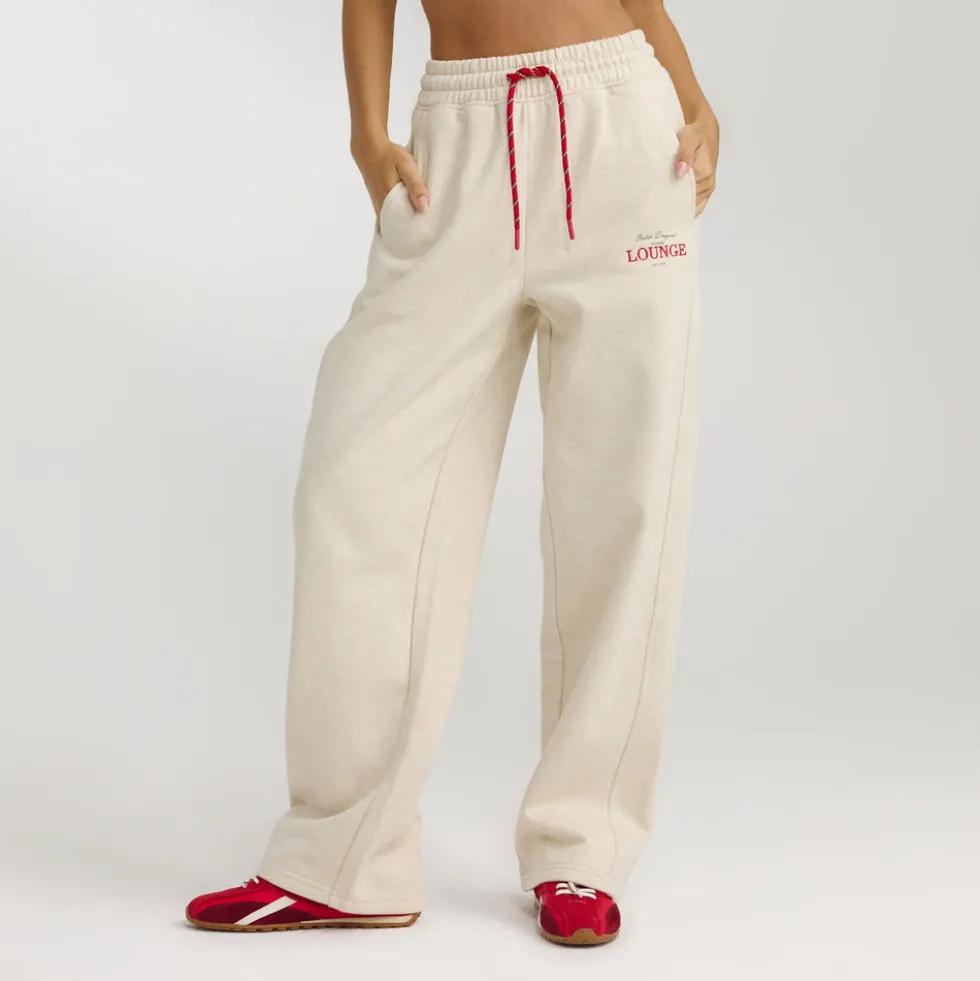 Gerade Joggers - Haferflocken