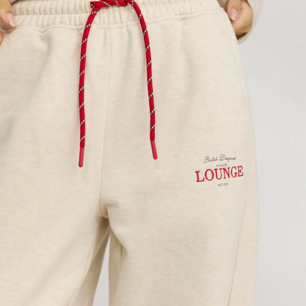 Gerade Joggers - Haferflocken