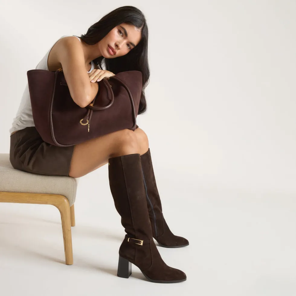 Ivy Stiefel - Schokolade