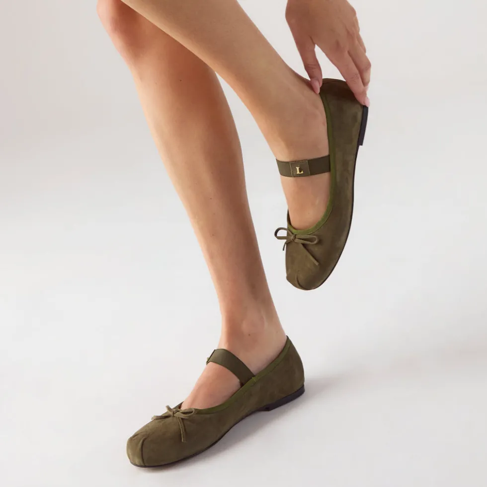 Juna Ballerinas - Olivgrün