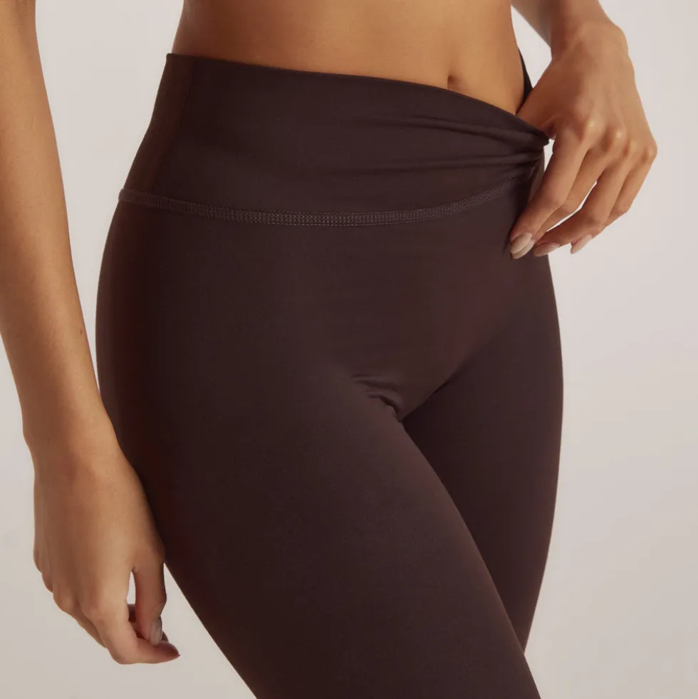Klassische Leggings - Kaffeebohne