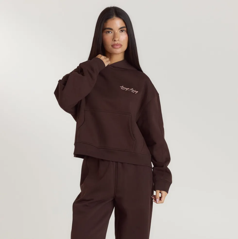 Lounge Living Kapuzenpullover - Schokolade