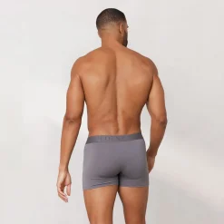 Luxe Herren-Boxer (3er Paket) - Dunkelgrau