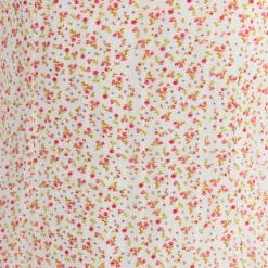 Maxikleid mit Korsetterie - Blumencreme