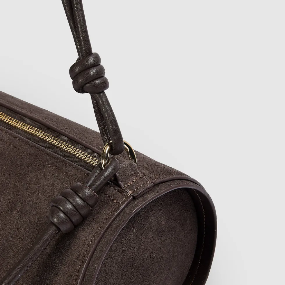 Miffy Barrel-Schultertasche - Schokolade