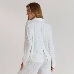 Modal Pyjamahemd - Florales Muster