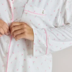 Modal Pyjamahemd - Florales Muster