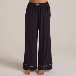 Modal Pyjamahose - Schwarz