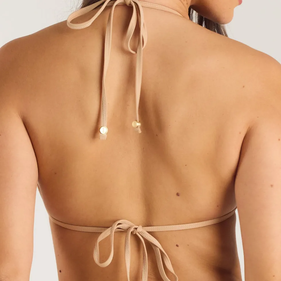 Monaco Triangle Bikini-Top - Schwarz