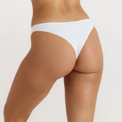 Nahtloser Brazilian Slip - Weiß