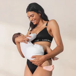 Nurture Still-BH & String/Slip Set - Schwarz