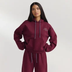 Oversized Hoodie - Kirschlack