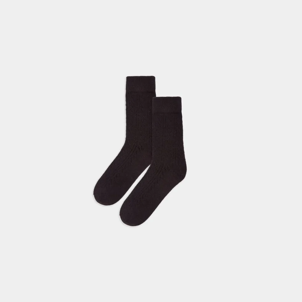 Pointelle Socken (3er-Pack) - Bunt