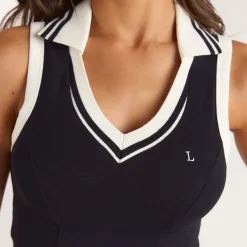 Polo-Top - Schwarz