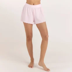 Soft Waffle Pyjama Shorts - Rosa