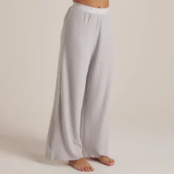 Soft Waffle Pyjama-Hose - Eisgrau