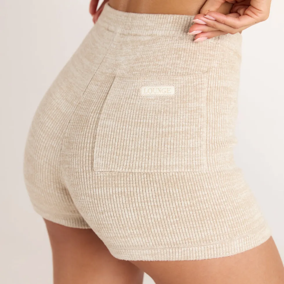 Strickshorts - Hafermilch